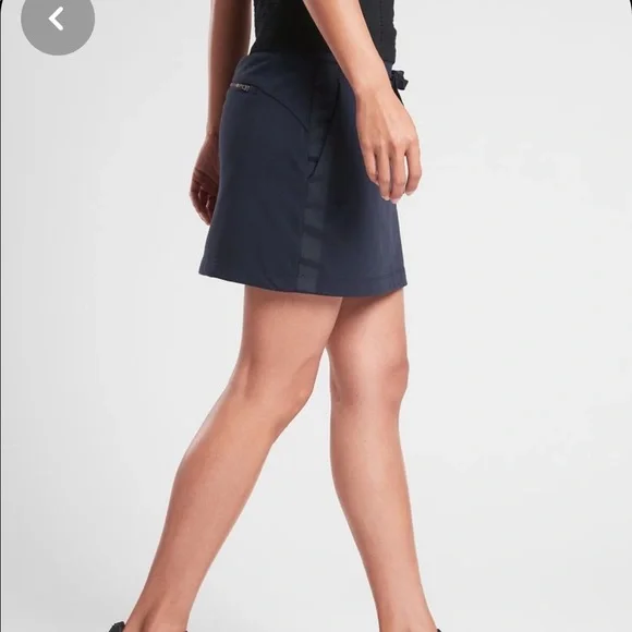 Jupe droite bleu marine Damart | La Redoute